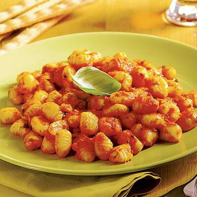 Pasta - Gnocchis tomates et mozzarella