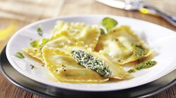 Pasta - Raviolis ricotta et &eacute;pinards