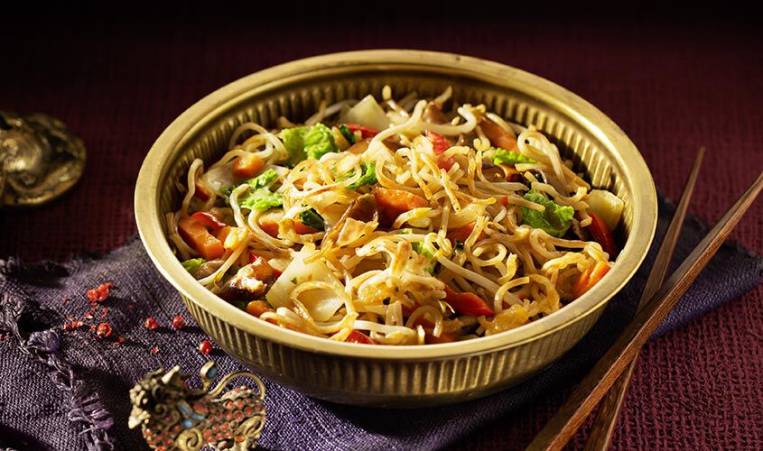 Asia - Nouilles chinoises saut&eacute;es