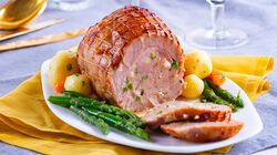Panati / Preparati / Marinati - R&ocirc;ti de dinde aux asperges et au speck