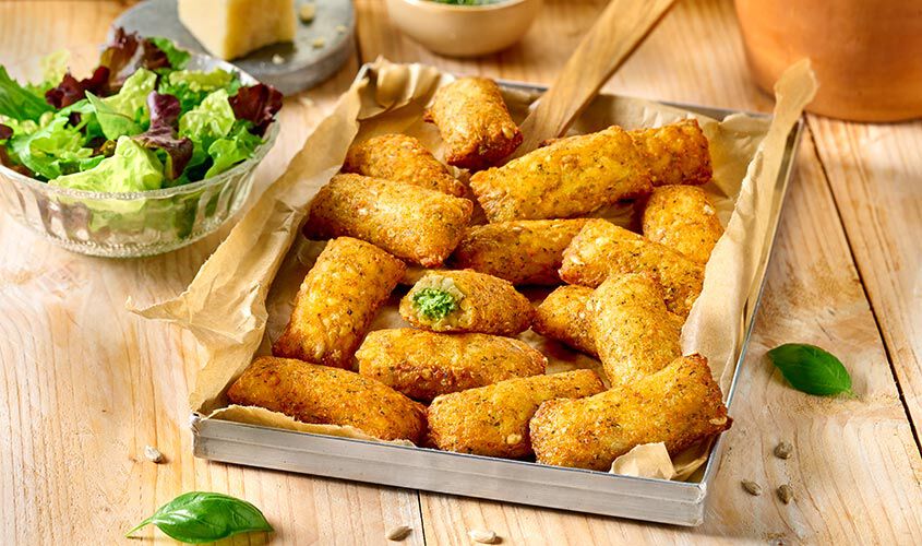 Specialità - Bouchées de pommes de terre au pesto