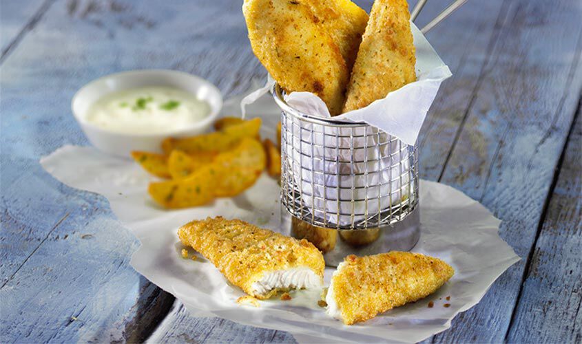 Panés/Préparés - Petits filets de pangasius meunière