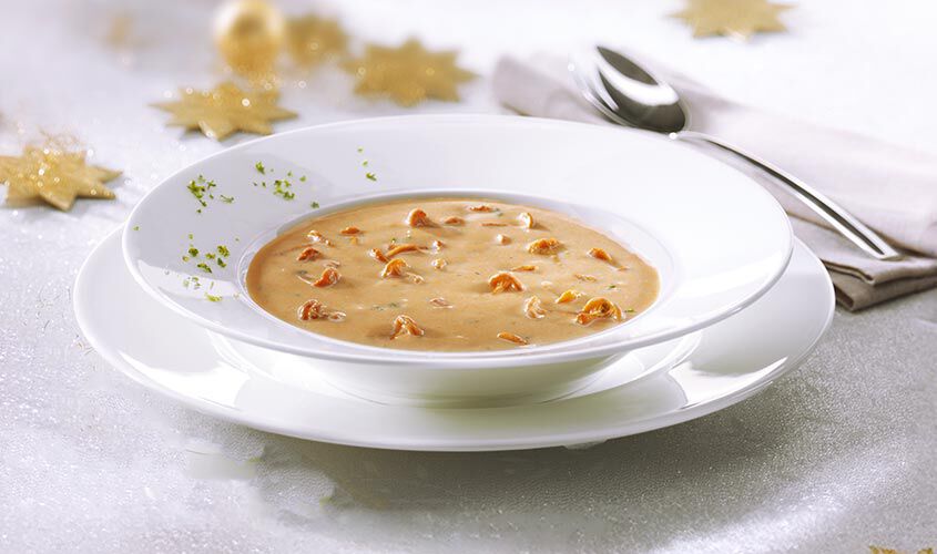 Zuppe - Eierschwämmchen- Rahmsuppe