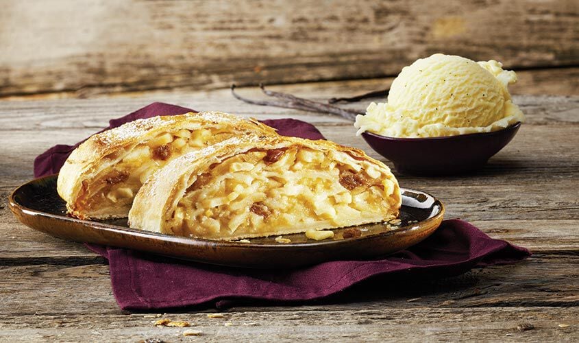 Fette / Mini Torte - Orginal S&uuml;dtiroler Apfelstrudelst&uuml;cke