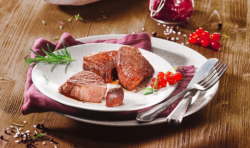 Selvaggina - Rehmedaillons, mariniert