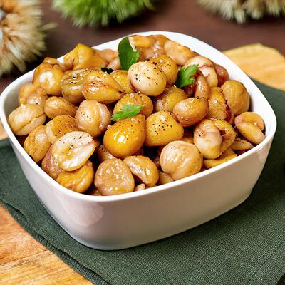 Frutti - Castagne, Sbucciate