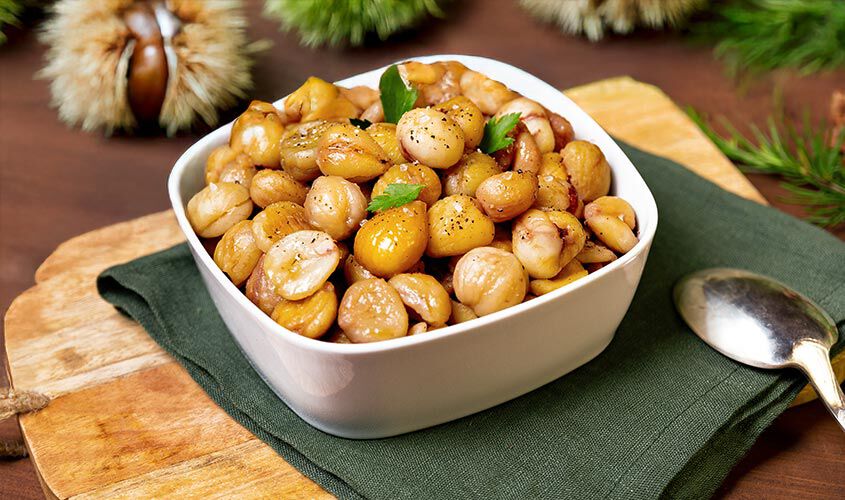 Frutti - Castagne, Sbucciate