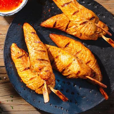Panati / Preparati / Marinati - Brochettes de filet de poulet