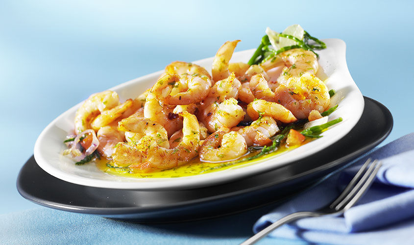 Panés/Préparés - Gamberetti in Salsa alle Erbe