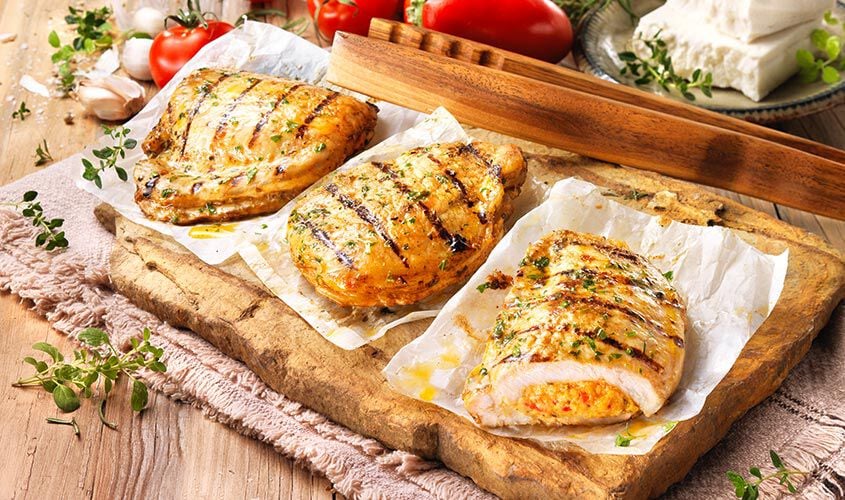 Panati / Preparati / Marinati - Escalopes de porc &agrave; la grecque
