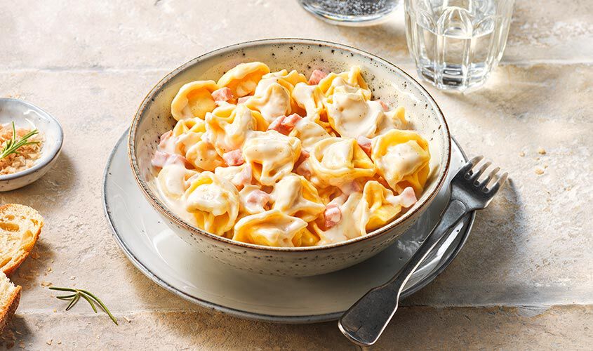 Pasta - Tortellinis &agrave; la cr&egrave;me