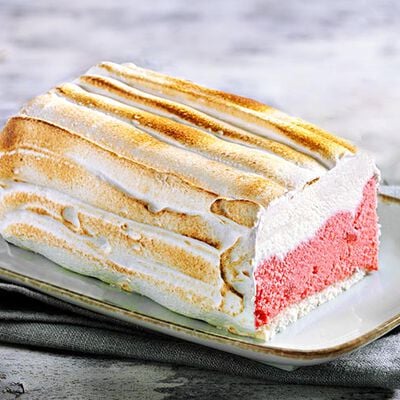 Tranci / Dessert - Omelette Norv&eacute;gienne vanille-fraise
