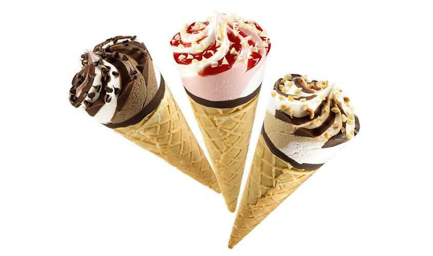 Cones -  Assortiment de cornets
