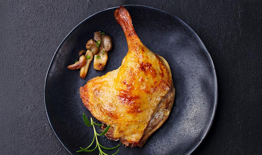 Panati / Preparati / Marinati - Entenkeulen gegart mit 8% Fl&uuml;ssigw&uuml;rzung