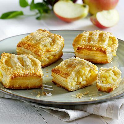 Fette / Mini Torte - Mini Apfeltaschen