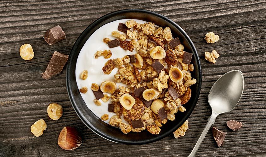 Produits frais - Muesli avec du chocolat