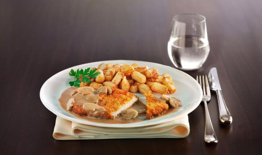 Plats gourmets - Jägerschnitzel