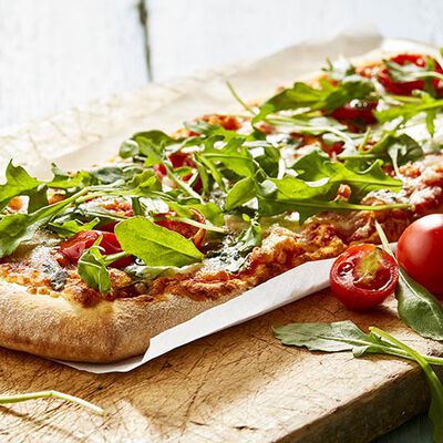 Pizze - Pizza alla Pala Rucola e Pomodorini