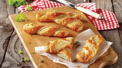 Snack di Pasta Sfoglia - Laugen-Frischk&auml;se-Twister