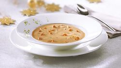 Zuppe - Eierschw&auml;mmchen- Rahmsuppe