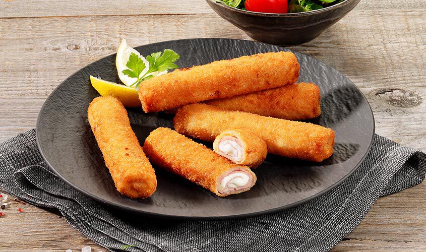 Panati / Preparati / Marinati - 40% Schinken-Käse-Röllchen 