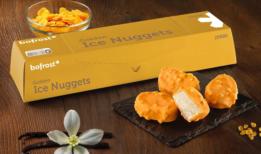 Tranci / Dessert - Golden Ice Nuggets