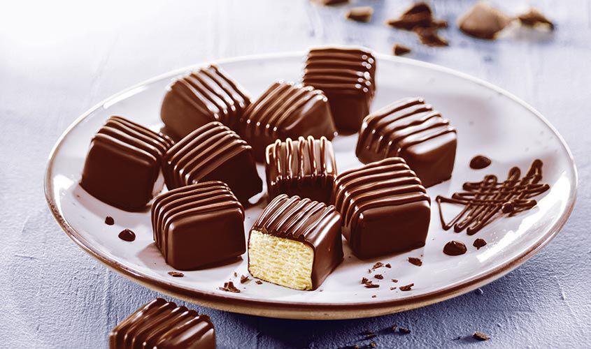 Tranci / Dessert - Glace-Konfekt Vanille-Bourbon