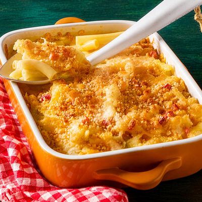 Pasta - Maccaroni-K&auml;se-Auflauf