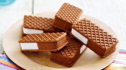 Tranci / Dessert - Sandwich glac&eacute; &agrave; la cr&egrave;me et au cacao