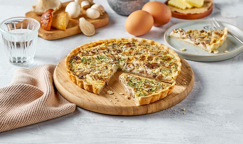 Tortine / Quiche / Crostate - 10% Tarte champignons