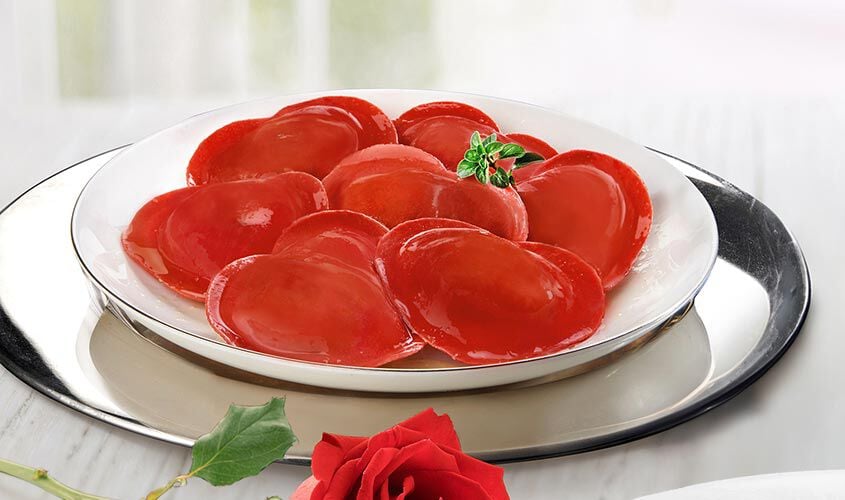 Pasta - Pastaherzen Tomaten- Mozzarella