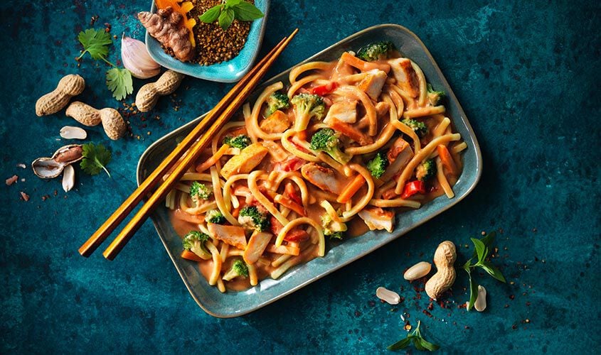 Asia - Spadellata Asiatica con Salsa d'Arachidi