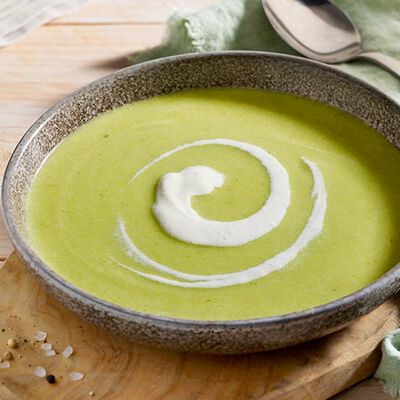 Soupes - Grüne Spargelcrèmesuppe