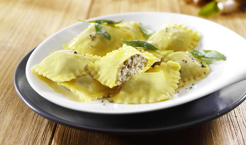 Pasta - Ravioli ai Funghi Porcini