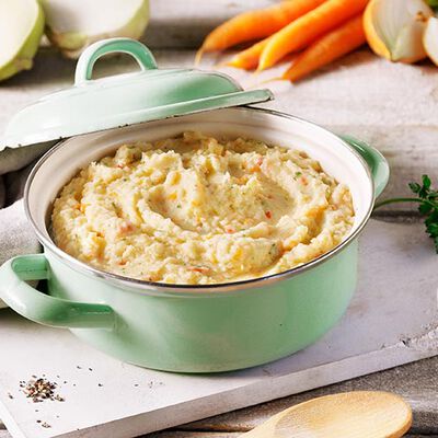 Specialit&agrave; - Kartoffelstock mit 8 Gem&uuml;sesorten
