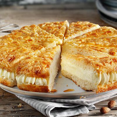Torte / Tranci / Crostate - Mandel Bienenstich &Oslash; 26 cm