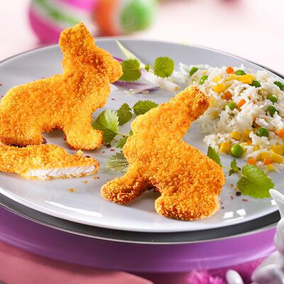 Panati / Preparati / Marinati - Coniglietti di Pasqua Croccanti