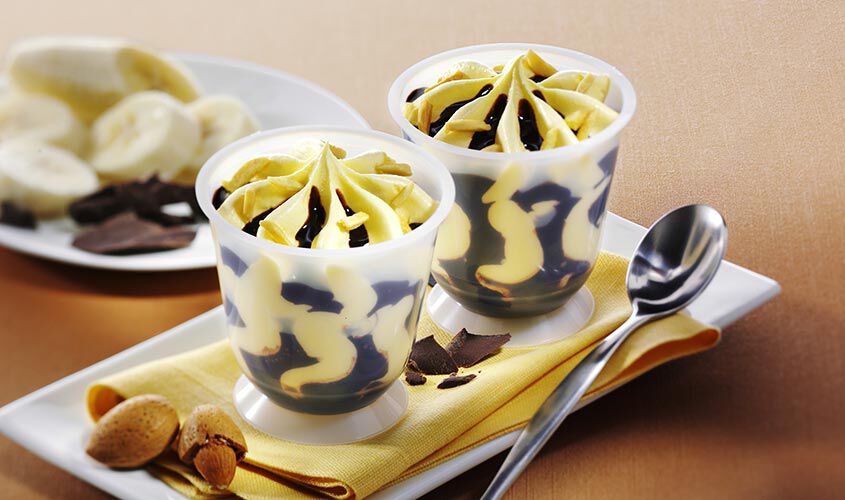 Coppette - Coupe banana split