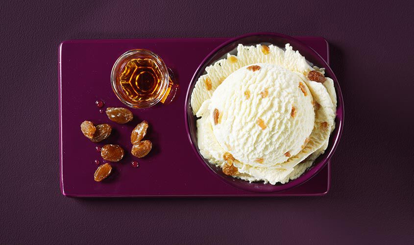Vaschette - Von Meisterhand Glace Malaga (rhum-raisins)Malaga