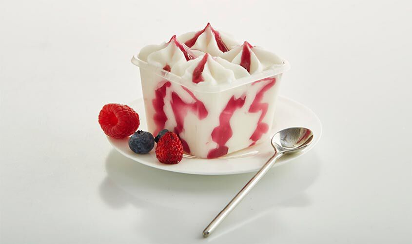 En petit format - I Cremosini yaourt-fruits rouges