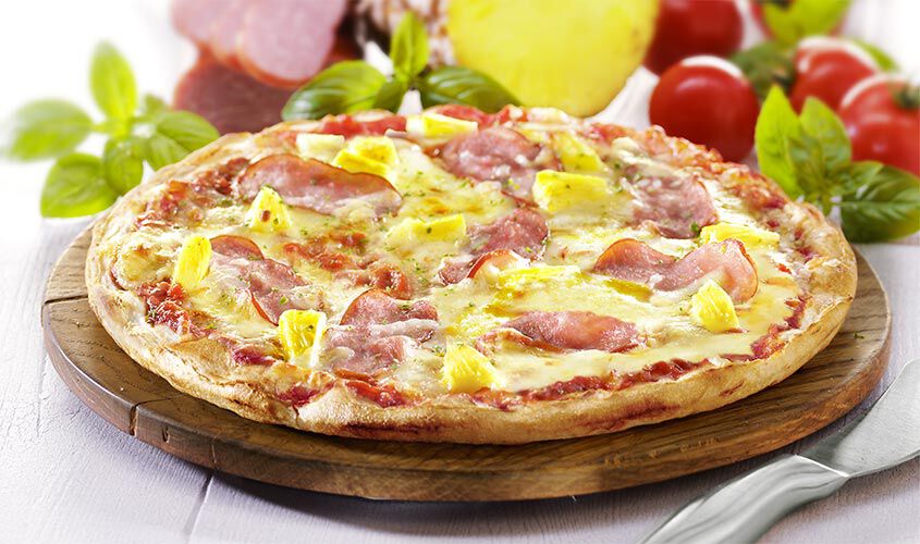 Pizzas - Pizza Hawaii ø ca. 25 cm  
