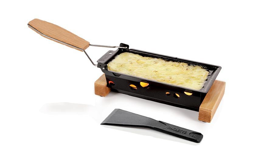Varie - Set&nbsp;&agrave; raclette en bois de ch&ecirc;ne, to go
