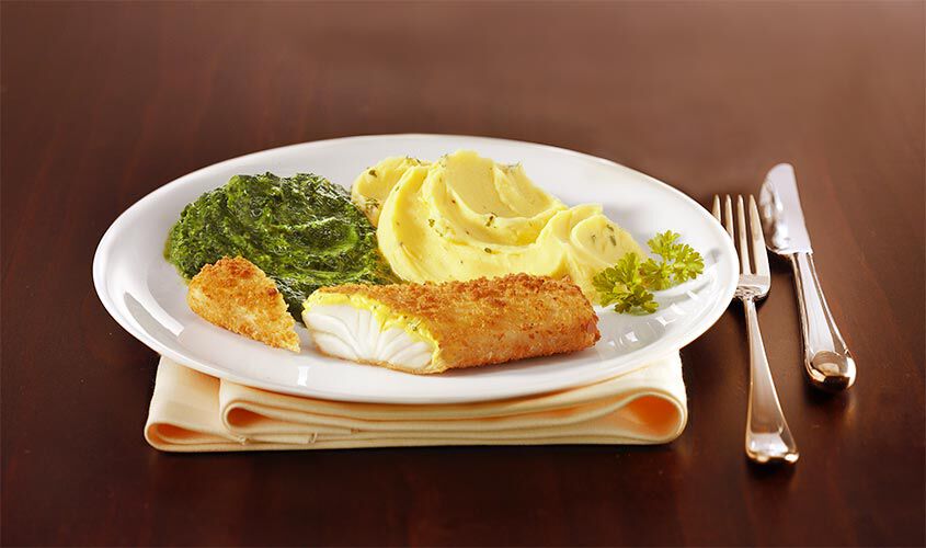 Plats gourmets - Filet de poisson croustillant  
