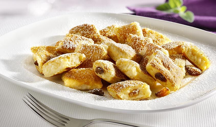 Fette / Mini Torte - Authentique Kaiserschmarrn autrichien