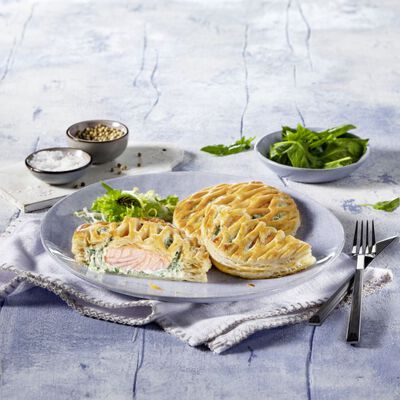 Panati / Preparati - Sfoglia al salmone e spi