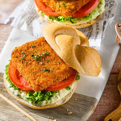 Panati / Preparati - Burgers de saumon