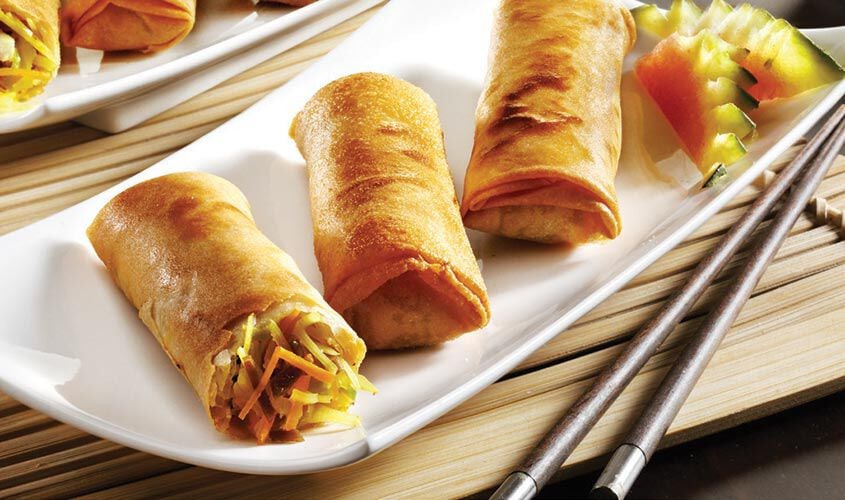 Asia - Rouleaux de printemps v&eacute;g&eacute;tariens