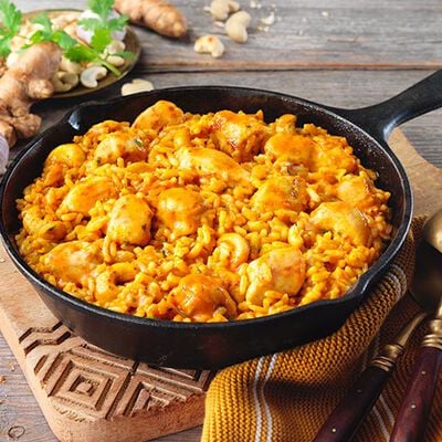 Asia - Butter-Chicken-Pfanne