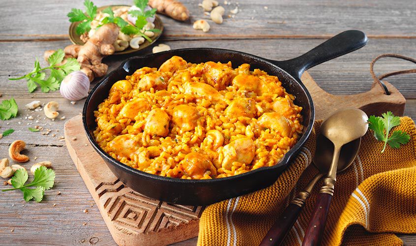 Asia - Butter-Chicken-Pfanne