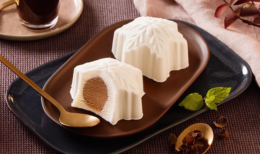 Tranci / Dessert - Flocons de neige glacés